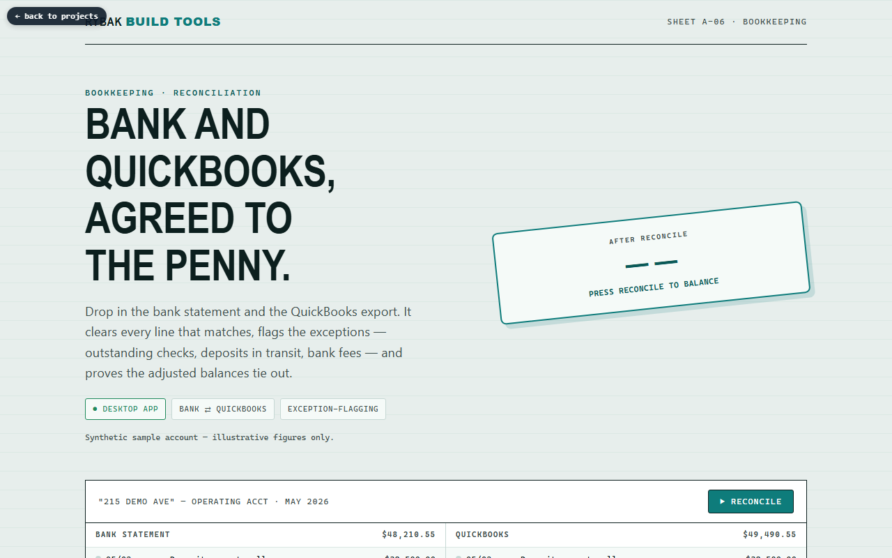 Bank Reconciliation
